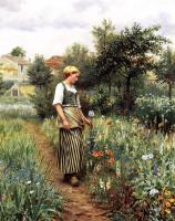 Daniel Ridgway Knight - In the Garden